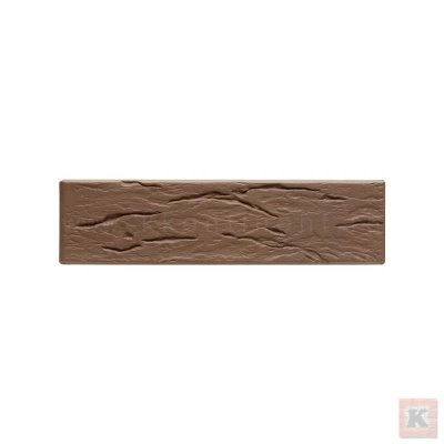 Кирпич_облицовочный_темно-коричневый рустик 250х85х65 мм_0.7НФ_Железногорский_КЗ