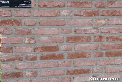 Бельгийский кирпич ручной формовки Oud Wezent, завод Heylen Bricks 210*100*65 мм