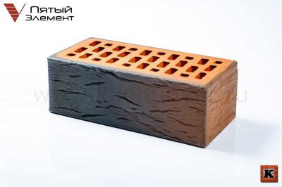Кирпич лицевой Баварская кладка 1.4 НФ рифленый, ТМ