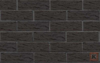 Клинкерный_кирпич_ЛСР_графитовый, поверхность рустик фото 4