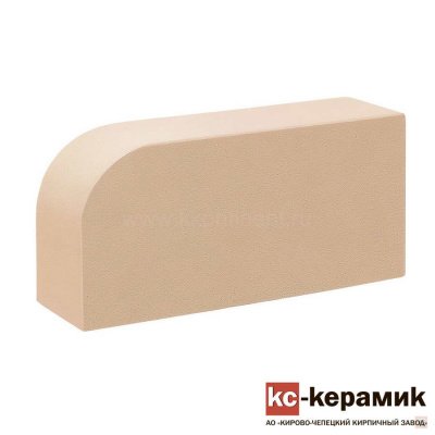 Кирпи облицовочный полнотелый КС-Керамик Лотос фигурный 2