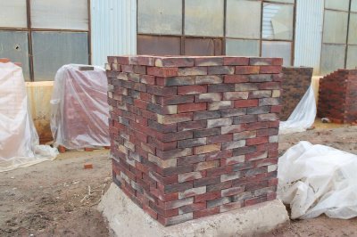 Кирпич ручной формовки ДОНСКИЕ ЗОРИ СТАНИЦА Демидовский узорный | 250*120*65 мм | Н004 поверхность под старину на kkontinent.ru