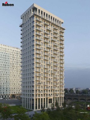Плитка клинкерная Röben OSLO Perlweiss Genarbt, 240*14*52 мм