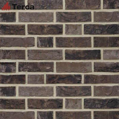Внутренний кирпич для отделки Cinder Coal Grijs-Zwart WDF65 Terca
