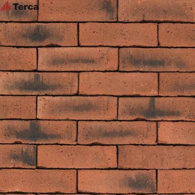  Внутренний кирпич для отделки Westcliffe Weathered Red WDF65 Terca