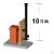 Дымоход сэндвич Permeter Ultra 50 диаметр 200 высота 10 метра настенный монтаж