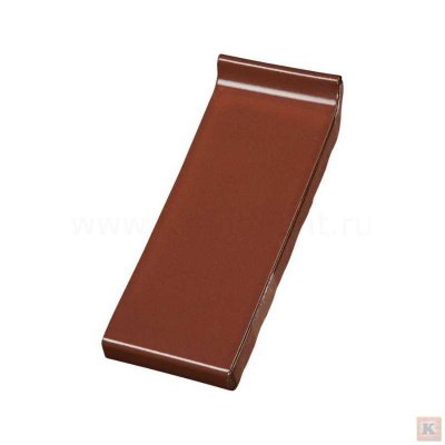 Оконный отлив 105x280x30 light brown glazed 