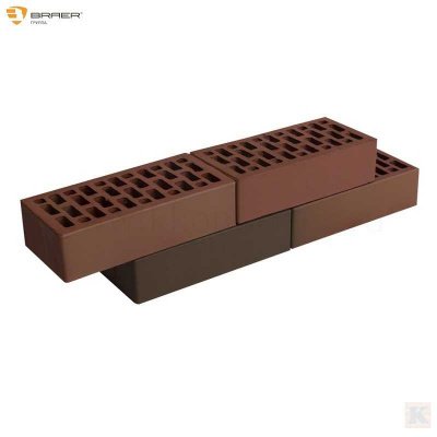 кирпич бордо баварская кладка Braer