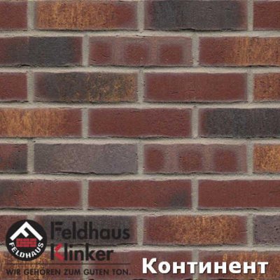Плитка под кирпич Feldhaus Klinker Vascu Cerasi Legoro, арт. R769 размер 290*52*14 мм