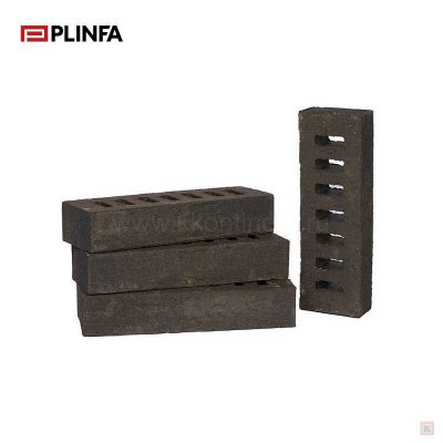Кирпич клинкерный Plinfa Iron 2804, размер 270х85х50 мм V1