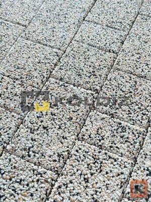 Новый город Гранит Бело-черный 60 мм