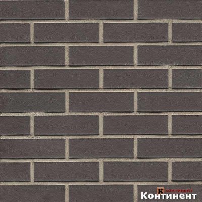 Кирпич клинкерный MUHR Eisenschmelz Schwarzbraun (№ 05) 240*115*71 мм