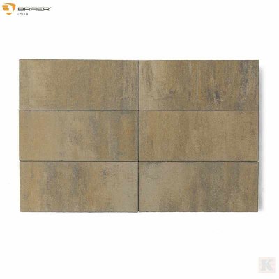 Бетонная тротуарная плитка Песчанник Color Mix BRAER коллекция Сити