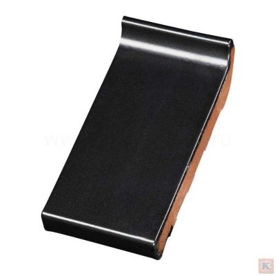 Оконный отлив 105x215x30 black glazed