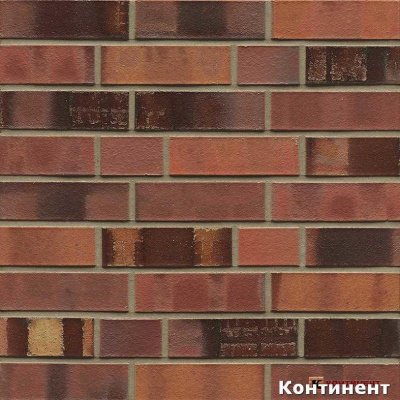 Кирпич клинкерный MUHR Lachsbraun Geflammt (№ 18) 290*90*52 мм