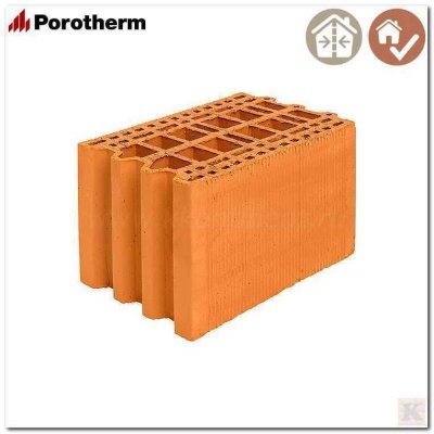 поризованные блоки Porotherm 25М ( PTH 25М)