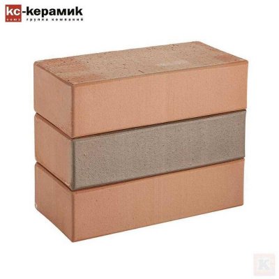 Кирпич лицевой КС-Керамик_Эльц_Полнотелый_250*120*65 мм