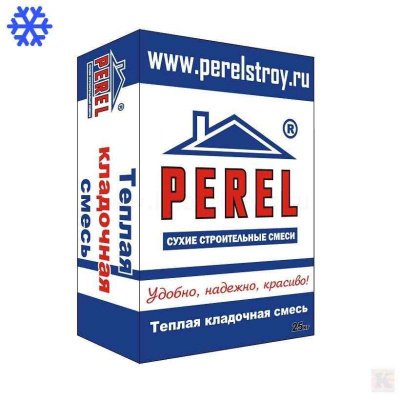 Зимняя кладочная смесь Perel TKS 6520 для теплых керамических блоков