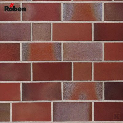 Кирпич двойной полнотелый клинкерный_greetsiel_friesisch_bunt_glatt_V2df_Roben