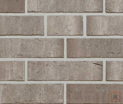 Кирпич облицовочный KÖNIGSTEIN Уэльс Грау фото кладки серый раствор_250*85*65 мм