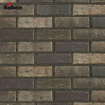 Клинкерная плитка Roben_aarhus_silberschwarz NF14