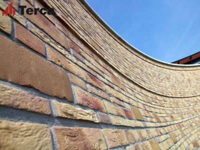 Кирпич ручной формовки Lichtbrons WFD65 TERCA арт. 133420 поверхность под старину на kkontinent.ru