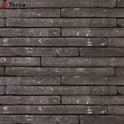 Длинный кирпич TERCA Lathi (Wasserstrich Gesmoord-Special Zwart)