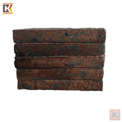 Кирпич облицовочный Сафоново Клинкер Belgium brick Модель №10, размер 260х80х40 мм