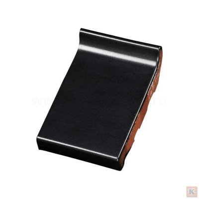 Оконный отлив 105x160x30 black glazed черный глазированный