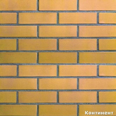 Клинкерный кирпич Rheinland creme-gelb (арт. 0354), завод 