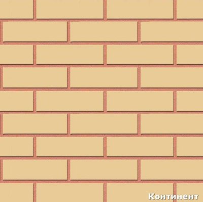 Кирпич голицынский 1,4NF Слоновая кость утолщенный