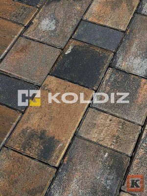 Плитка новый Город Оникс Оранжевый 60 мм