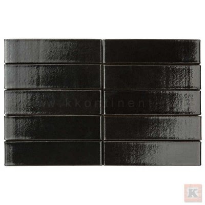 Кирпич черный облицовочный Recke Glanz 5-38-00-0-00, 250х120х65 мм