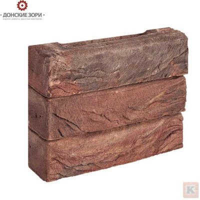 Кирпич ручной формовки ДОНСКИЕ ЗОРИ СТАНИЦА Красноярский | 250*60*65 мм
