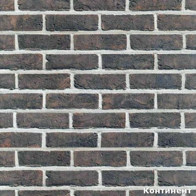 Бельгийский кирпич ручной формовки Nero zwart Mangaan, завод Heylen Bricks 210*100*65 мм