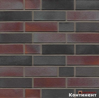 Кирпич клинкерный MUHR Violettschwarz (№ 25) 290*90*40 мм
