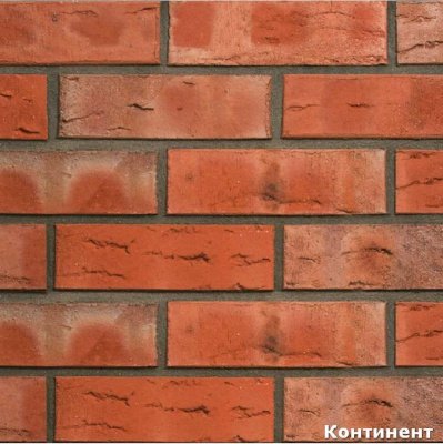 кирпич Grafschafter Landhaus rot-blau-bunt-geflammt (арт. 7558) 240*90*71 мм