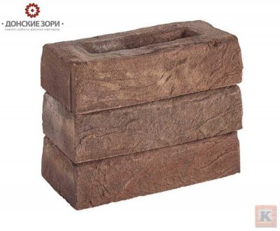 Кирпич ручной формовки Донские Зори_коллекция_Станица_H036 Альшанский