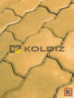 _Плитка волна Моно Желтая 120x240х60 мм_