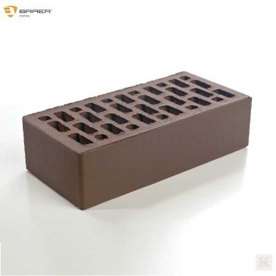 кирпич Браер светло-коричневый одинарный