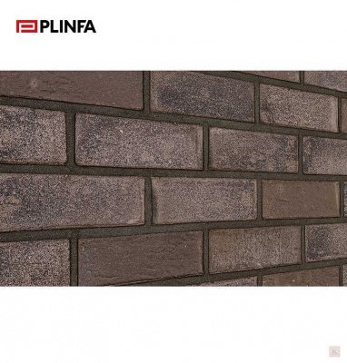 Кирпич клинкерный Plinfa Iron 2808, размер 215х102х65 мм