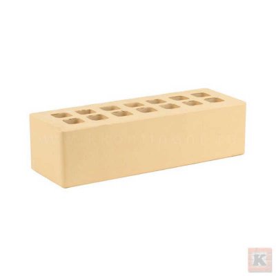 Кирпич_облицовочный_соломенный гладкий 250х85х65 мм_0.7НФ_Железногорский_КЗ