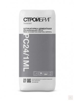 Штукатурка легкая цементнаяTanilit_PC24_1ML_Стройбриг