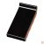 Оконный отлив 105x215x30 black shine glazed