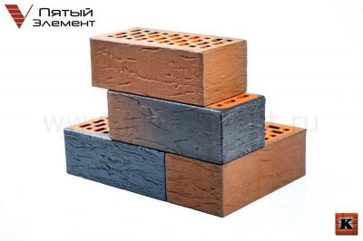 Кирпич лицевой Баварская кладка 1.4 НФ рифленый, ТМ