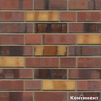 Кирпич клинкерный MUHR Gelbbraunrot Spezial Fuss (№ 21SF) 290*90*52 мм