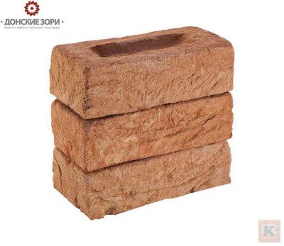 Кирпич ручной формовки Донские Зори_коллекция_Усадьба_W100 Покровское