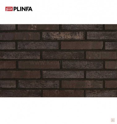 Кирпич клинкерный Plinfa Iron 2804, размер 270х85х50 мм