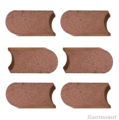 Брусчатка немецкая ABC Rasenmahkanten  для клумб, размер 200*105*45 мм