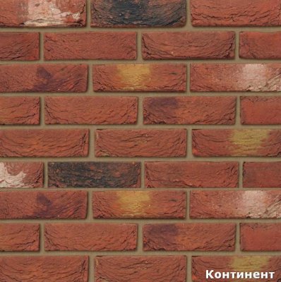 Кирпич английский облицовочный Flame Wall LEICESTER GB